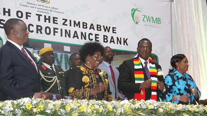 President Opens Women’s Bank – Zimbabwe Women's Microfinance Bank